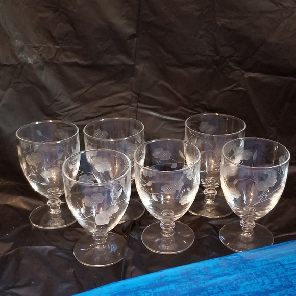 Crystal glasses - Picture 2 of 4
